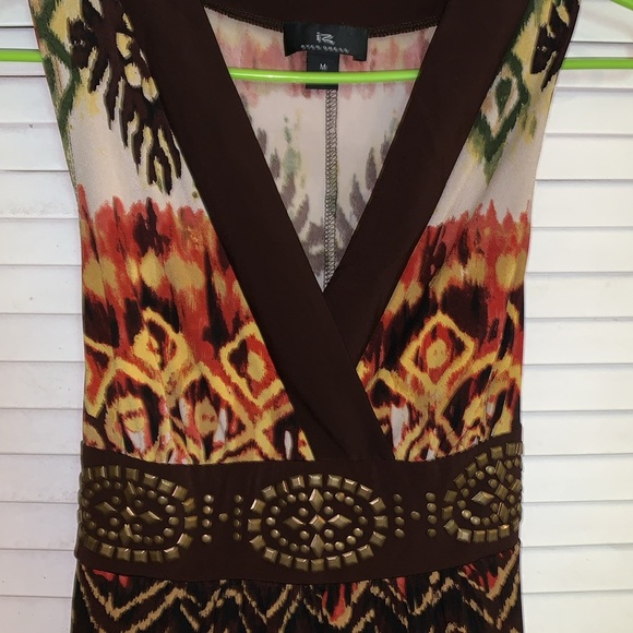Iz Byer boho style midi med dress - Picture 5 of 12